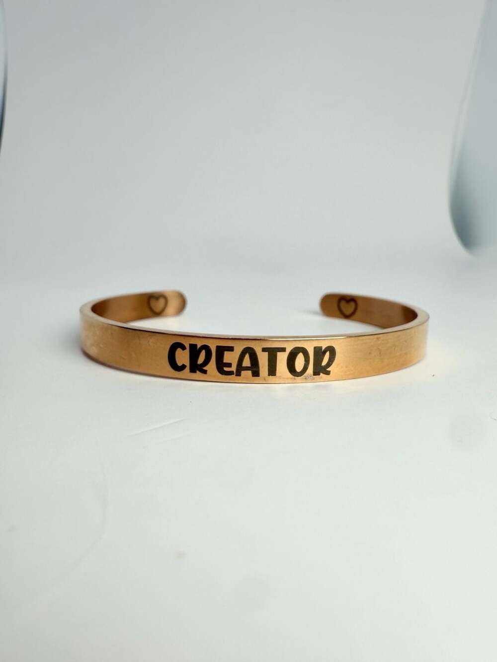 Alisa Michelle Creator Cuff Bracelet Rose Gold Look What I Am Making